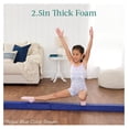 thumbnail image 2 of Yunken 8ft Folding Medium-Density Foam Floor Balance Beam for Gymnastics Training, Tumbling Practice, and Kids Play, 2 of 7