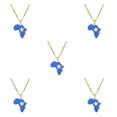 thumbnail image 2 of Baohd Collier de Déclaration à la Mode avec Africa Map Pendentif Somalia Léger 5Set, 2 of 6