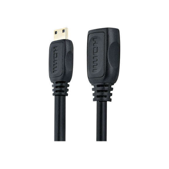 StarTech 5in High Speed HDMI Adapter Cable - HDMI to HDMI Mini- F/M