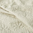 thumbnail image 3 of Gracie Mills Sandy 3 Piece Quilted Bedspread Set Split Corner Soft Cream GRACE-12667, 3 of 4