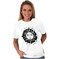 thumbnail image 3 of Celestial Sun Symbolic Spirit Animal Women's Graphic T Shirt Tees Brisco Brands M, 3 of 5