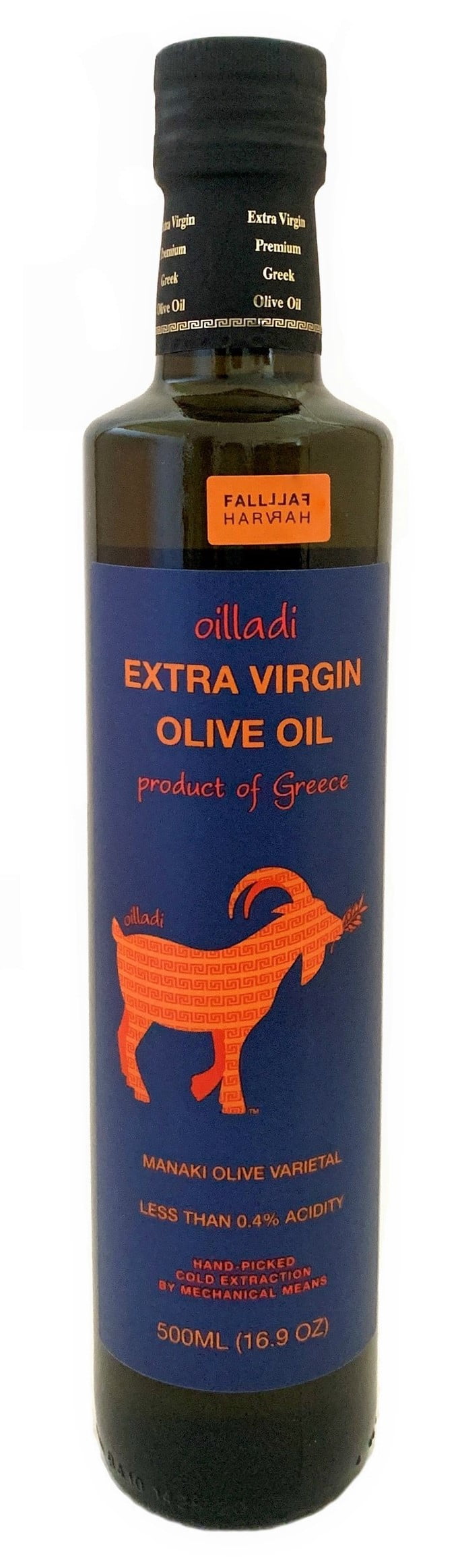 Oilladi Extra Virgin Olive Oil, Cold Extraction, Low Acidity, Mono