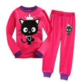 thumbnail image 1 of Pijamas para bebés y niñas, conjuntos de ropa para niños de 2, 3, 4, 5, 6 y 7 años, camisetas y pantalones, 100% algodón, novedad, 1 of 4