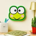 thumbnail image 2 of Letrero de pared plateado con nombre de búfalo Keroppi, tamaño grande, MDF, 2 of 3