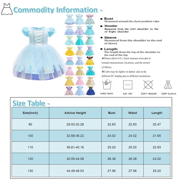 Tondswi Elsa Cinderella Costume for Girls, Princess Costume for Girls Kids  Elsa Cinderella Dress Princess Fancy Dress Up for Halloween Birthday  Cosplay Party Carnival Light Purple 130 - Walmart Business Supplies