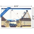 thumbnail image 3 of Kite Flying from Rooftop by Katushika Hokusai Wall Poster, 22.375" x 34" Framed, 3 of 6