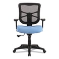 thumbnail image 4 of Alera Elusion Series Mesh Mid-Back Swivel/Tilt Chair, 17.9" to 21.8" Seat Height, Light Blue Seat, 4 of 13