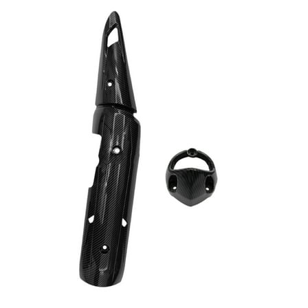 Motorcycle Performances Exhaust Covers Heat Dissipation systems Pipe Guard Carbon Fiber Pattern not Slip Grip for Y15ZR