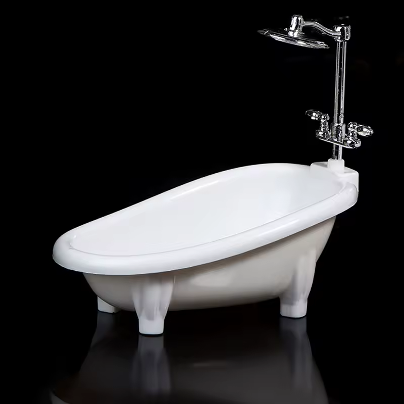 thumbnail image 1 of Mini bañera, muebles, accesorios de baño, juguetes para niños, 1 of 3