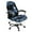 Black-Butterfly Flower, variant on HELLHERO Boho Mandala Flower Print Desk Chair Cover, Highland Cattle Print Computer Chair Seat Covers Anti Scratch, Spandex Office Chairs Slipcover, Black