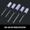 thumbnail image 4 of Juego de destornilladores CRAFTSMAN Torx con mango de acetato, 5 piezas, 4 of 7