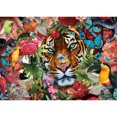 thumbnail image 1 of Hilo Bordado Punto de Cruz Completo 11CT Algodón FLhrweasw Tigre Impreso Kits 60x42cm, 1 of 9