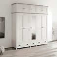 thumbnail image 4 of Topazio 10D3S Solid Wood Wardrobe, 4 of 7