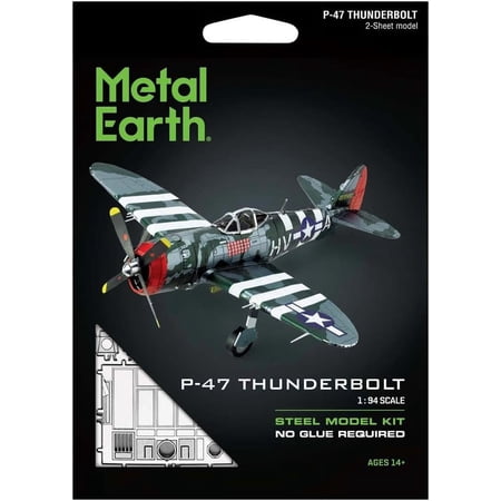 ME1002 - P-47 THUNDERBOLT METAL EARTH 3D METAL MODEL KIT