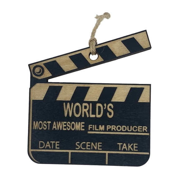 Worlds most awesome Film Producer - Ornament Black