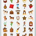 thumbnail image 4 of 35pcs-50pcs Cartoon Stickers Cowboy Stickers Animal Stickers Funny Decals for Laptops Suitcase Guitars, 4 of 9