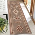 thumbnail image 5 of 2x6 FT Kitchen Runner Rugs Non Skid Washable, Faux Wool Rug Runners for Hallways Bathroom Carpet Runner, Soft Indoor Modern Floor Rug for Entryway Laundry Room, 5 of 11