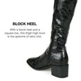thumbnail image 6 of Journee Collection Womens Mariana Tru Comfort Foam Wide Calf Block Heel Over The Knee Boots, 6 of 7