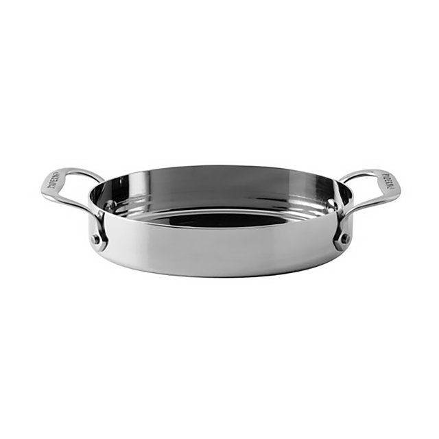 Paderno 12238-17 16 1/4 oz Ramequin de Cuisson Mini en Aluminium/acier Inoxydable, Argent