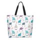 thumbnail image 1 of Fotbe cute winter Gnome Bolsa Tote Estética de Lona con Estampado para Mujer - Bolsa Reutilizable de Hombro Casual para Vacaciones, Compras, Trabajo y Gimnasio, 1 of 8