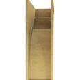 thumbnail image 4 of 11"W x 22"D x 33"H Classic Viola Rough Cedar Woodgrain TimberThane Corbel, Primed Tan, 4 of 6