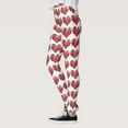 thumbnail image 3 of Women's Leggings Custom Valentine's Day Printed High Quality Polyester Spandex Breathing Lifting Opaque Thick Daily Wear, 3 of 5
