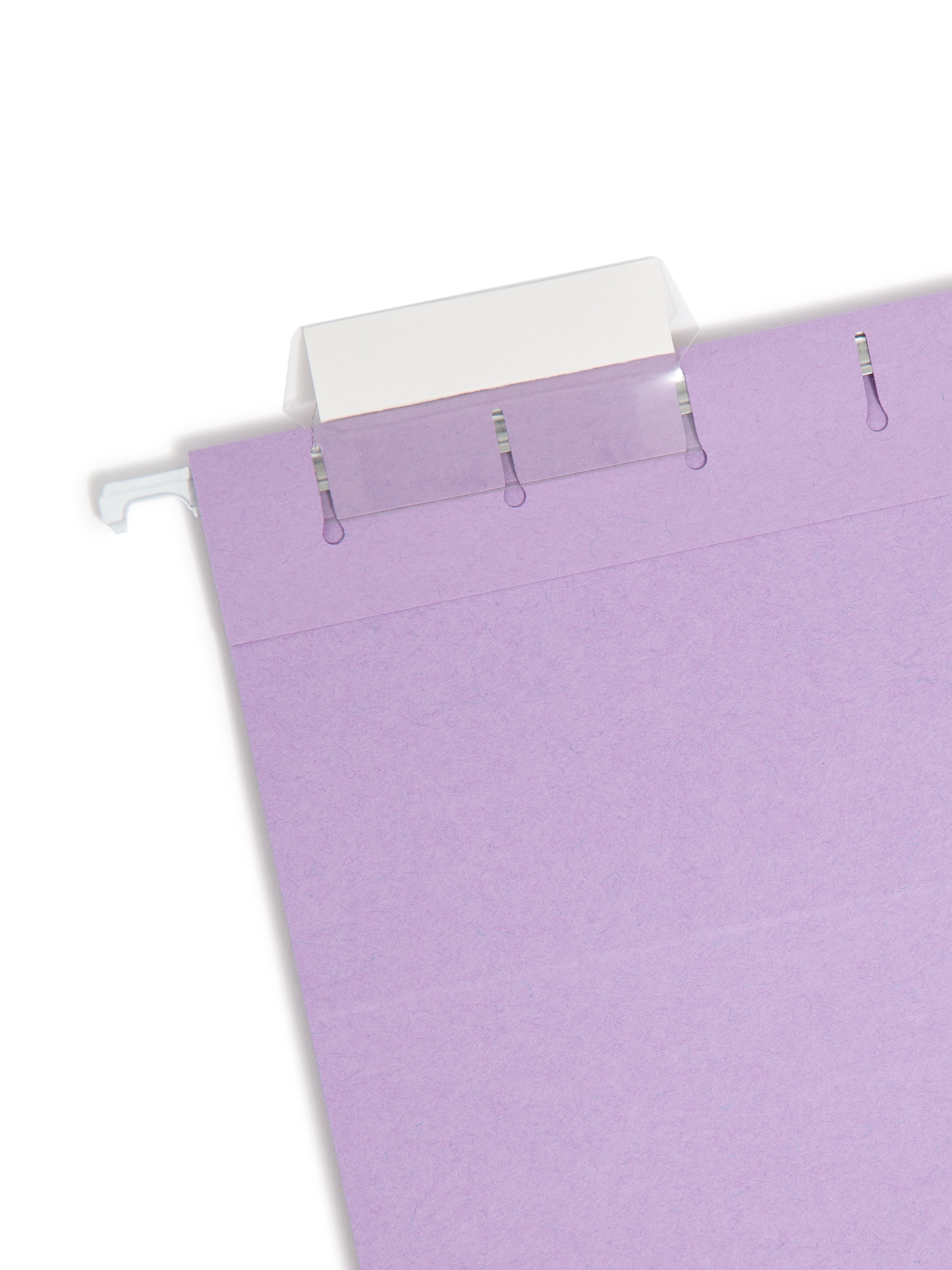 Smead Hanging File Folder with Tab, 1/5- Cut Adjus