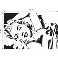 thumbnail image 3 of Adhesivos de pared Creative Marilyn Monroe, PVC, 58 x 39 cm, 3 of 3