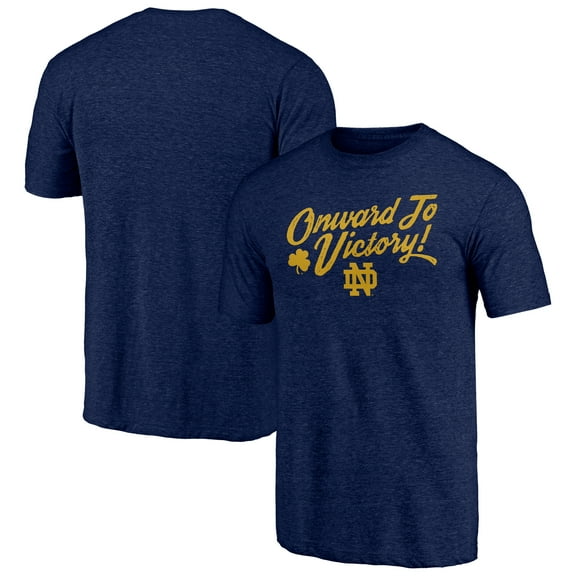 Men's Navy Notre Dame Fighting Irish Favorite Sport Tri-Blend T-Shirt