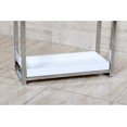 thumbnail image 3 of KINGSTON BRASS SCC8261 Pedestal 2-Tier Steel Construction Towel Rack with Wooden Case, Polished Chrome, 3 of 7