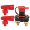 thumbnail image 3 of Kit de interruptor de desconexión de batería de coche, corte de alimentación, aislador, para vehículo, barco, CC 12 V-24 V, 3 of 14