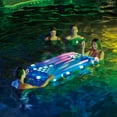 thumbnail image 3 of Summer Waves Inflatable Aqua Glow Aqua Pong Pool Game, Multicolor, for Adults, Unisex, 3 of 5