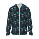 thumbnail image 1 of Fotbe Animal Footprints Chaqueta con Protección Solar UPF 50+ para Hombre y Mujer, Camisa con Capucha y Bolsillos-3X-Large, 1 of 7