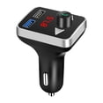 thumbnail image 2 of Binmer Car MP3 Double USB Interface 3.4A Intelligent Fast Charging Intelligent Charging LED Screen Intelligent Noise Reduction Lossless Audio Decoding, 2 of 7