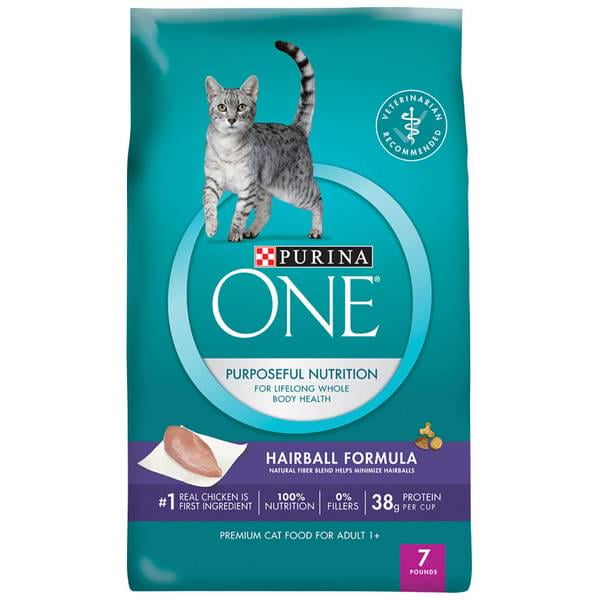 hairball cat food walmart