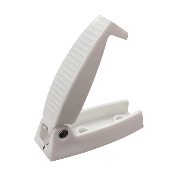 MELIVO Travel Baggage RV Accessories | Camping Trailer White ABS Door Catch | Keep The Baggage Door Open, For RV, Trailer, Camper Vans