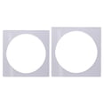 thumbnail image 3 of Shisuyan 2pcs Layer Cake Mold Square Acrylic Cake Board Cake Scraping Plate Cake Tools, 3 of 9
