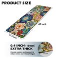 thumbnail image 2 of Alfombra de cocina Tubeamin, espuma viscoelástica floral, 44 x 120 cm, impermeable, 2 of 7