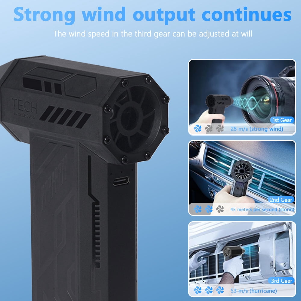 110,000 rpm violent hair dryer high speed turbo violent fan outdoor handheld hair dryer