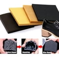 thumbnail image 2 of 1pcs Anti-slip Shoe Repair Wear-resistant DIY Soles Outsole Replacement Silent High Heel Accessories Rubber Sole Protector Black-60x60x3.5mm, 2 of 6