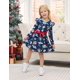 thumbnail image 3 of Vestido Disney Minnie Mouse Mickey Mouse para niña de 3 a 6 m, azul, 3 of 9