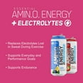 thumbnail image 4 of Optimum Nutrition Essential AMIN.O. Energy Plus Electrolytes Sparkling Hydration Drink , Juicy Strawberry, 12 Count, 4 of 7