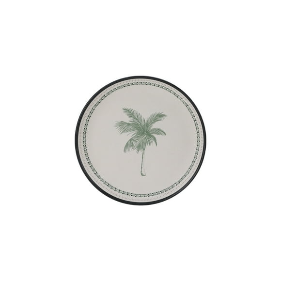 Hometrends Palm Bamboo Melamine Salad Plate 8.5 Inch