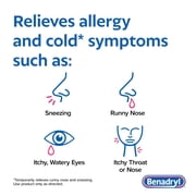 Benadryl Ultratabs Go Packs, 60 Single Use Packets of 2 Tablets