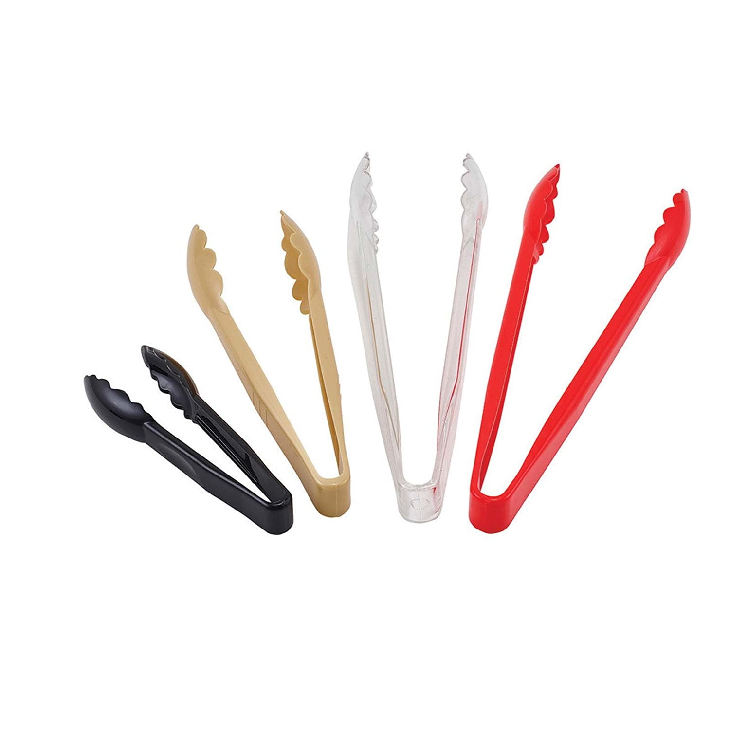 Polycarbonate Utility Tongs, 6Inch, Red, Winco products are made to