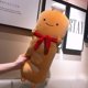 thumbnail image 3 of 19.7' Funny Toast Baguette Pillow,french Baguette Shape Plush Hugging Pillow With Red Scarf,soft Toast Food Sofa Cushion For Home Decor,gift For Kids, 3 of 4