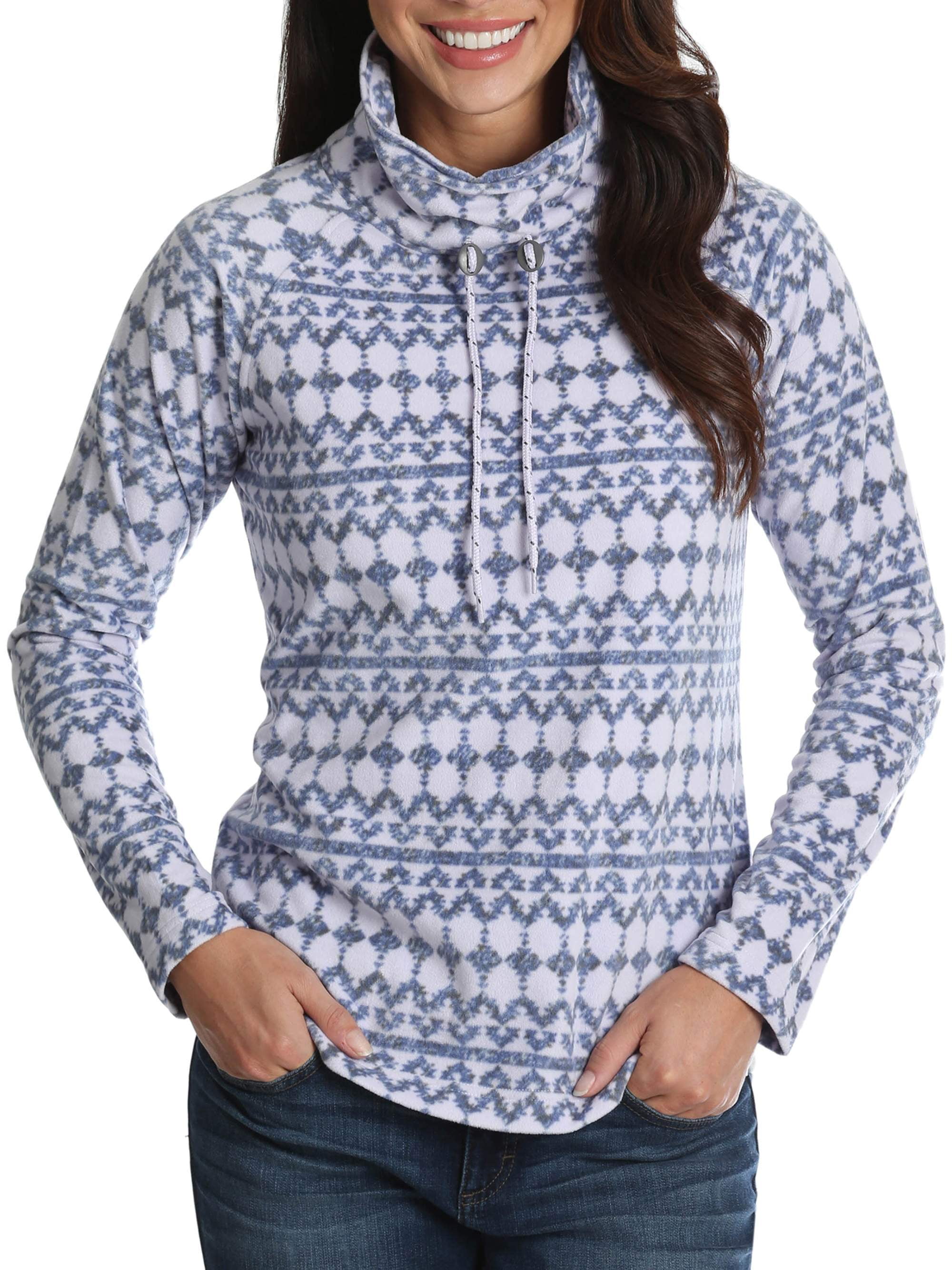 walmart fleece pullover women's