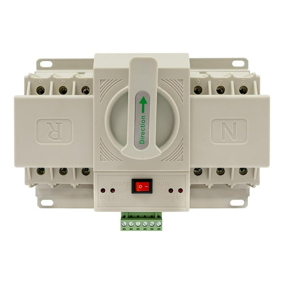 110V 63Amp 3P Dual Power Automatic Transfer Switch Dual Power Generator Changeover Switch Dual Powerful Transfer Switch 50HZ/60HZ
