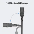 thumbnail image 5 of AC Power Cord For LifePro Turbo 1050 3D Vibration plate Exercise Machine Fitness, 5 of 5