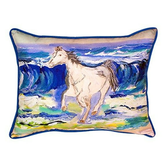 Betsy Drake ZP957 20 x 24 in. Horse & Surf Extra Large Zippered Pillow